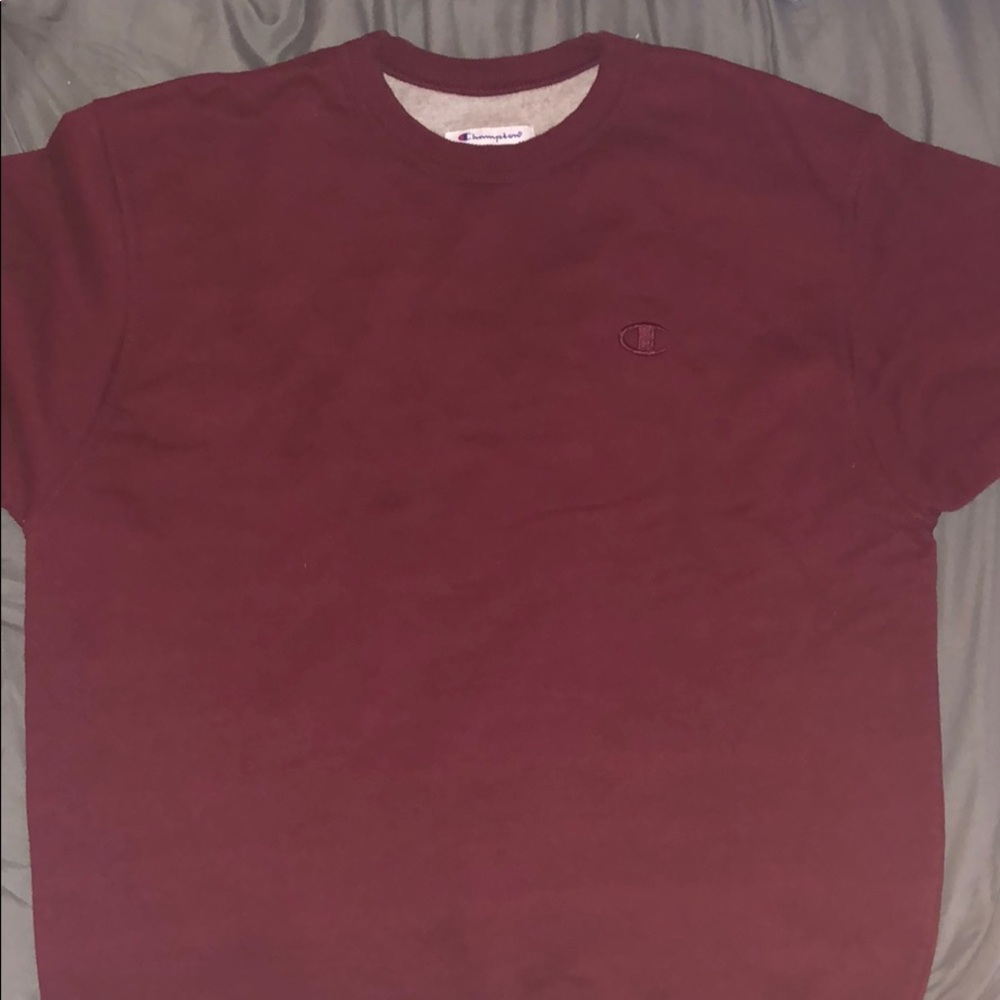 Burgundy champion sweater
